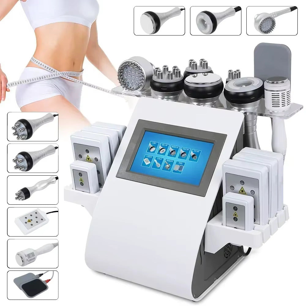 9-in-1 Full Body Ultrasonic Cavitation & Spa Machine | NuLifeBeauty