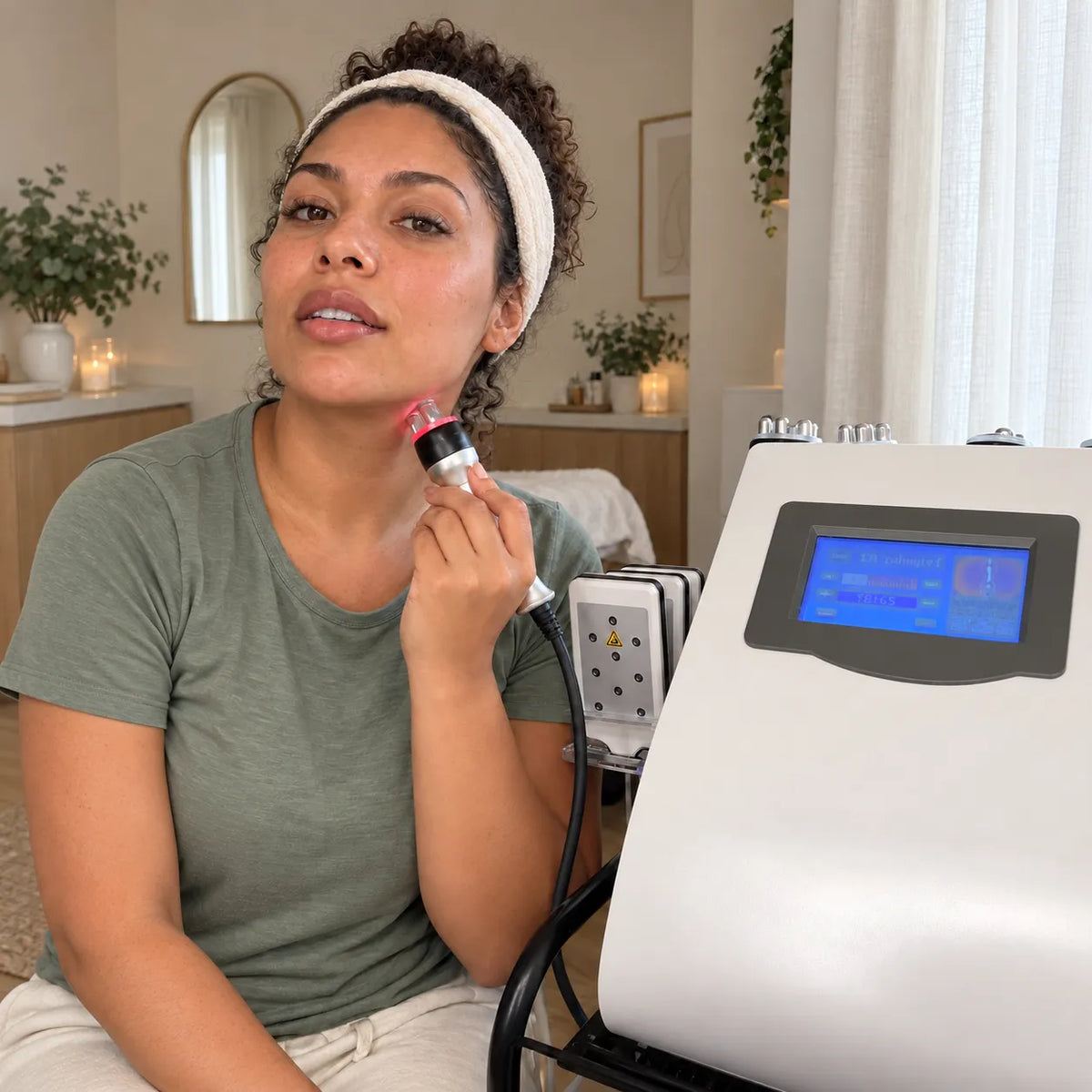 9-in-1 40K Cavitation Machine for Home – RF, Vacuum, Laser Lipo