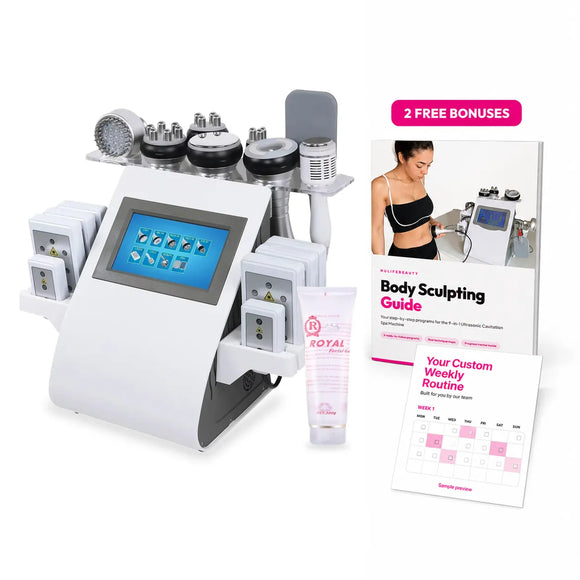 9-in-1 40K Full Body Ultrasonic Cavitation & Spa Machine