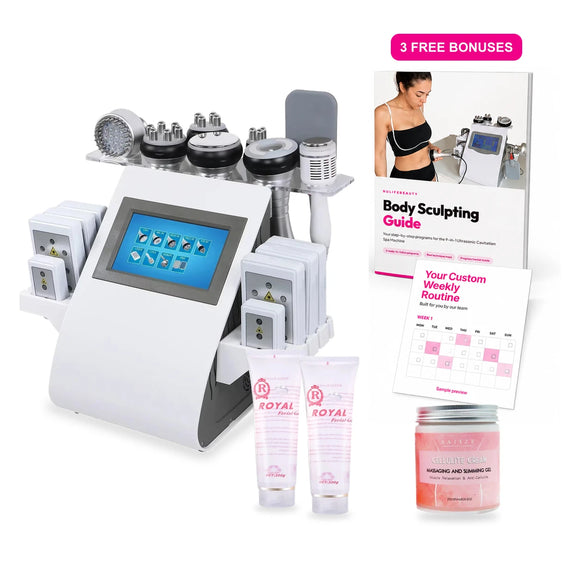 9-in-1 40K Full Body Ultrasonic Cavitation & Spa Machine